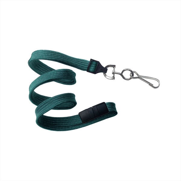 3/8" Tube Blank Lanyard with Breakaway (J-Hook)