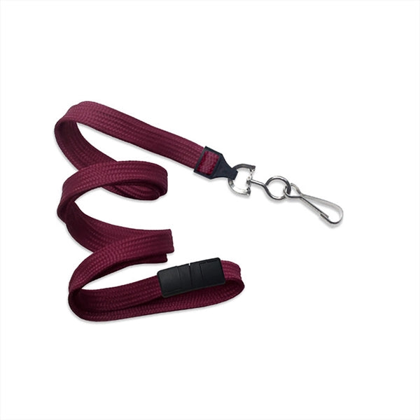 3/8" Tube Blank Lanyard with Breakaway (J-Hook)
