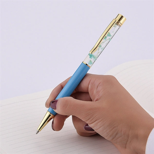 Dried Flower Ballpoint Pen