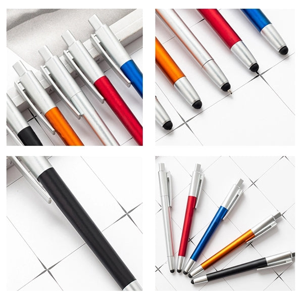 Depressable Glowing Ballpoint Pen
