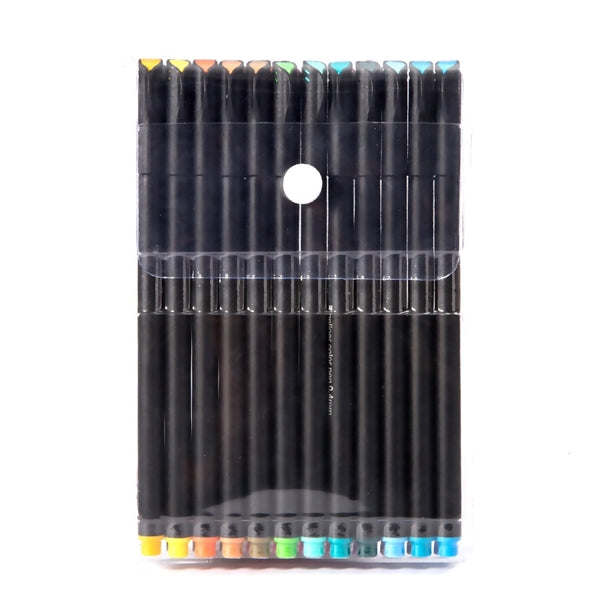 Water-Based Hook Line Pen 12 Colors