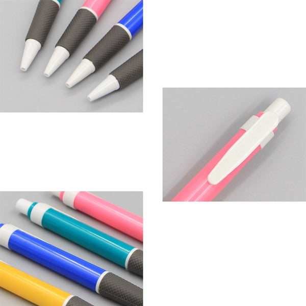 Pressable Plastic Ballpoint Pen