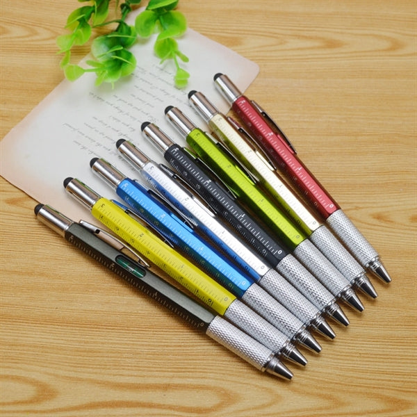 Multifunctional 6 In 1 Tool Pen