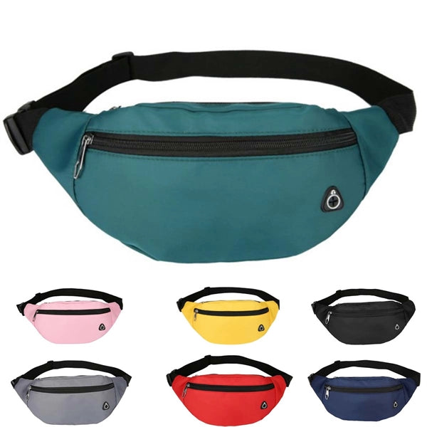 Cross Body Fanny Pack With Headphone Jack