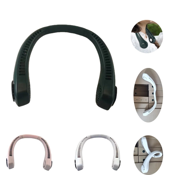 Adjustable Angle Usb Powered Portable Neck Fan 3 Speeds