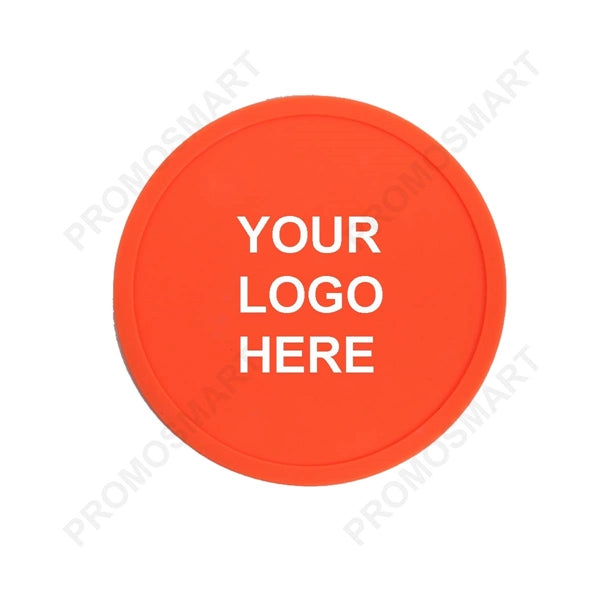 Round Double Layers Leather Cup Coaster
