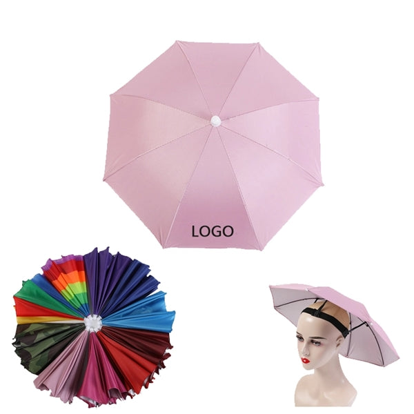 Wearing Hat Umbrella