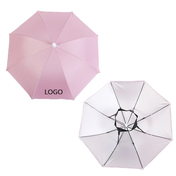 Wearing Hat Umbrella