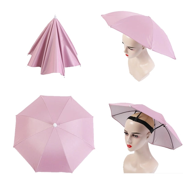 Wearing Hat Umbrella
