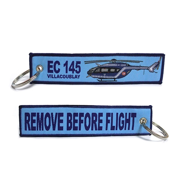 Short Woven Flight Key Tag