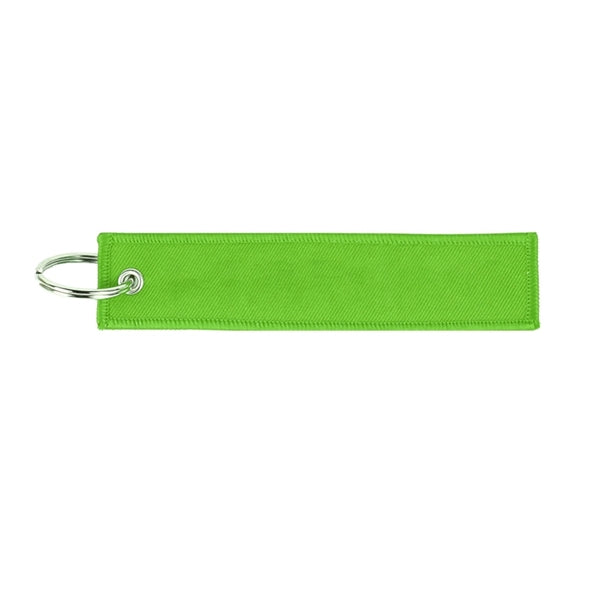 Short Woven Flight Key Tag