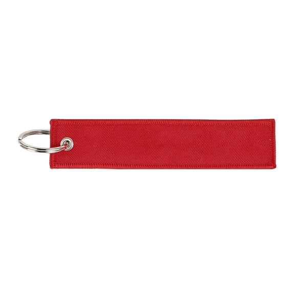 Short Woven Flight Key Tag