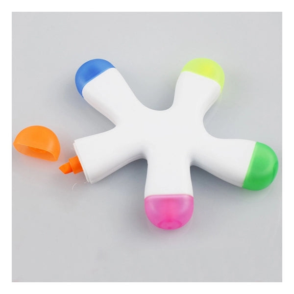 Starfish Irregular Colors Highlighter Pens