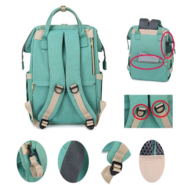 Insulated Cooler Lunch Bag Backpack With Usb Port