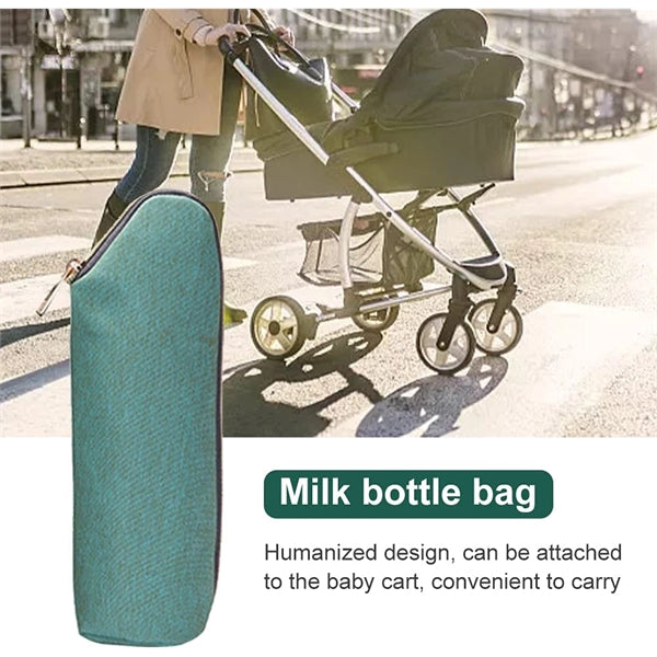 Cooler Bag Baby Bottle Organizer With Strap