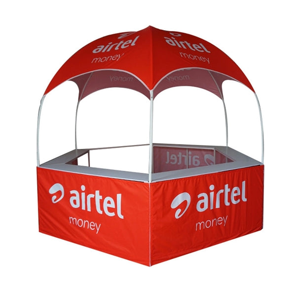 Round Steel Dome Hexagon Tent