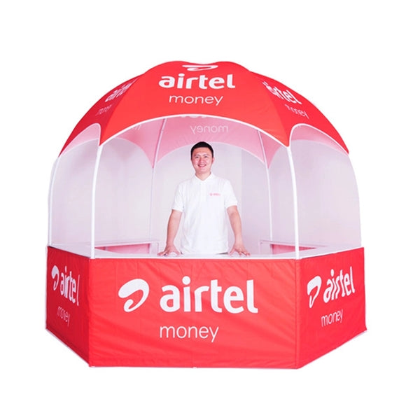 Round Steel Dome Hexagon Tent
