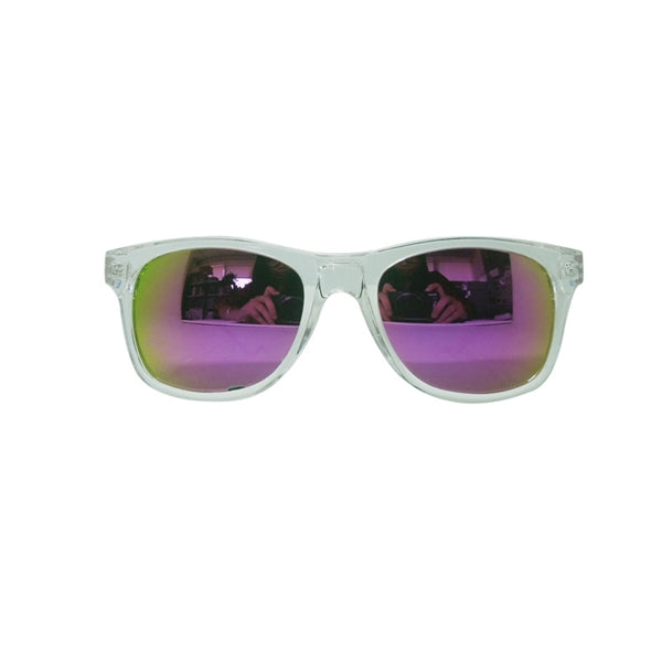Crystalline Mirrored Malibu Sunglasses
