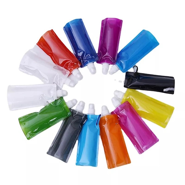 16oz Portable Collapsible Water Bottle