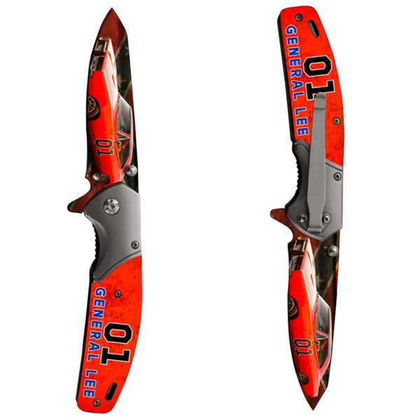 ApexBlade - Burlwood Folding Pocket Knife Stainless Steel
