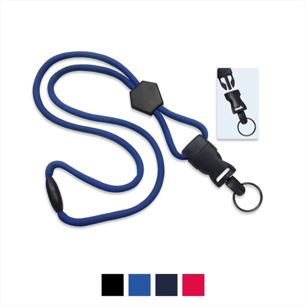1/4" Lanyard with Diamond Slider & DTach Split Ring