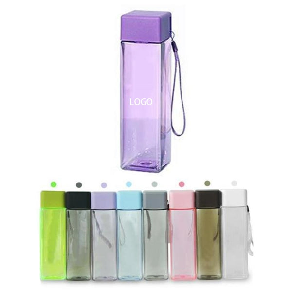 16 Oz Plastic Water Bottle