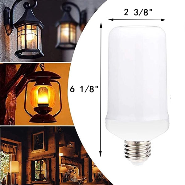 LED Flame Effect Light Bulb