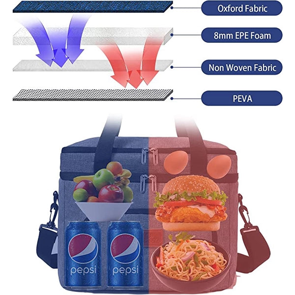 Insulated Lunch Box For Men Women 10L/20L