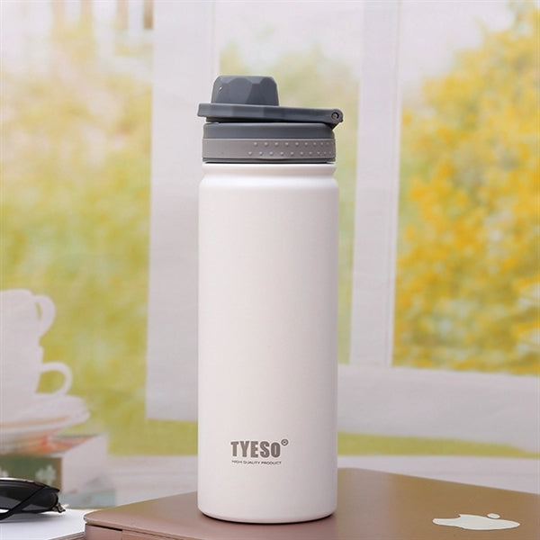 18 oz Stainless Steel Insulated Water Bottle with Lid