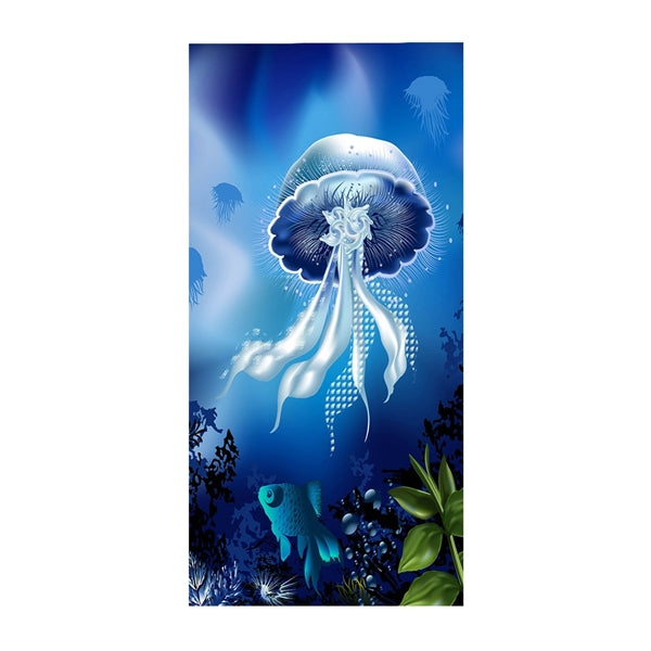 Eco-friendly Sublimated Microfiber Sand Proof Beach Towel