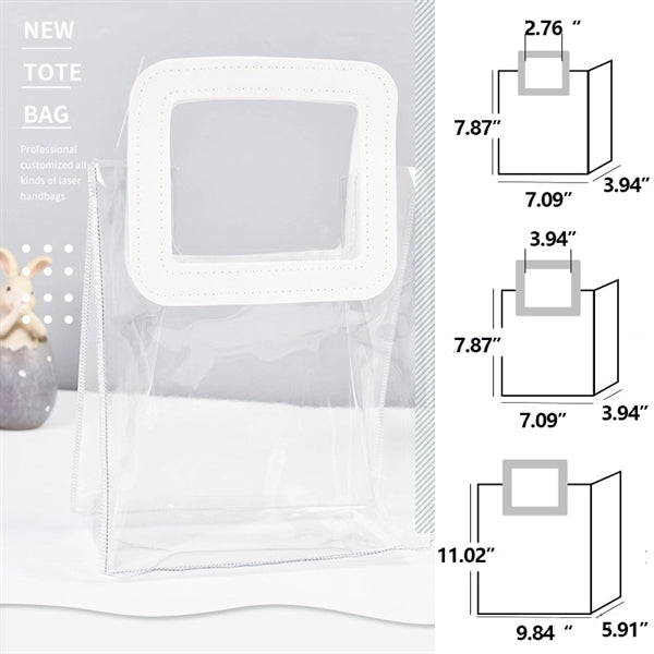 Clear Plastic Tote Bag