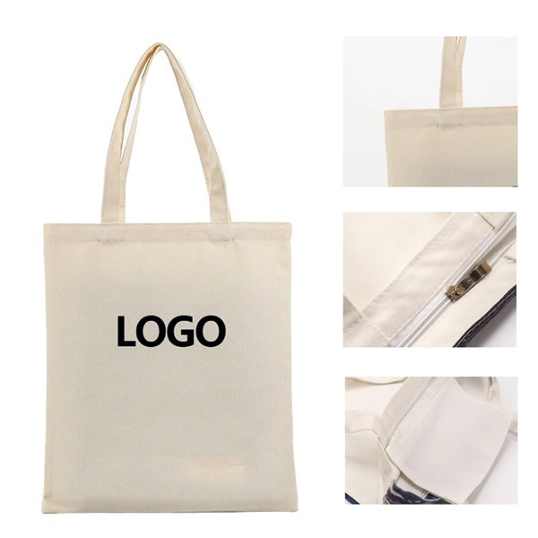 Zipper Canvas Bag