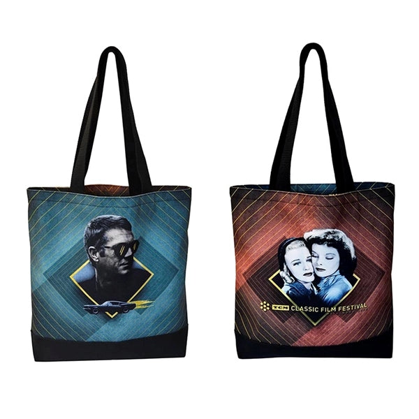 Sublimated Magazine Tote Bag IMPORT (13.5"w x 15.5"h)