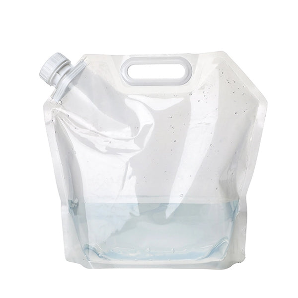 1.3 Gallon/5 Liter Refillable Collapsible Water Spout Bag