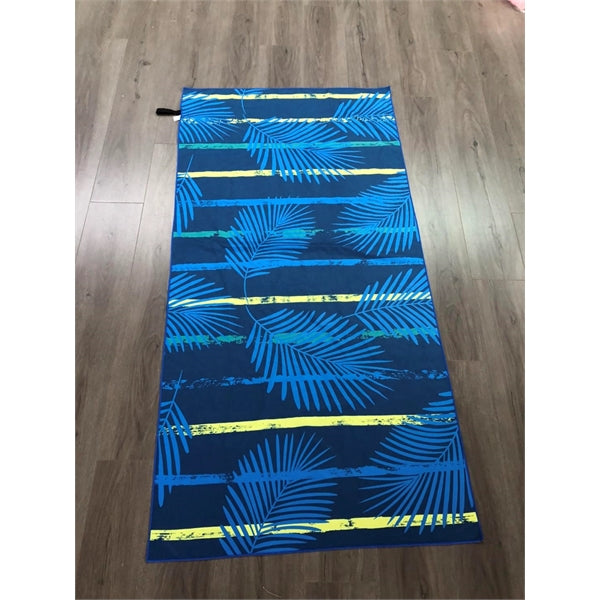 Full Color Velour Beach Towel