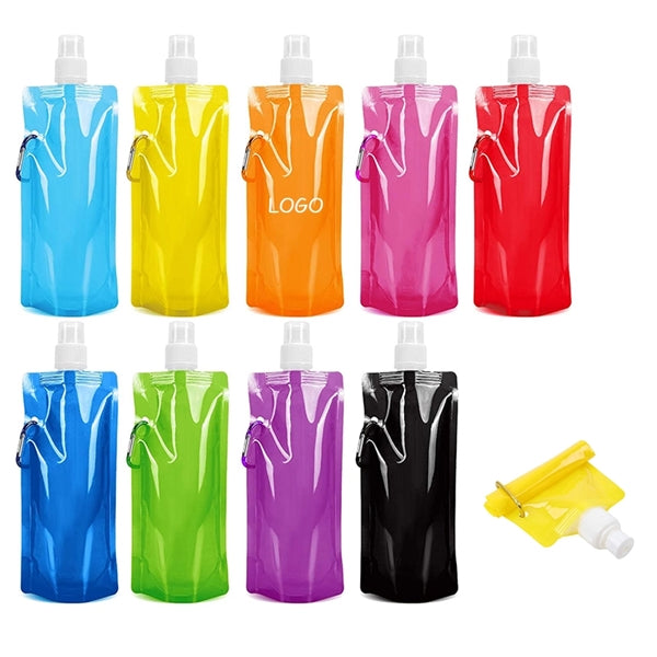 16 OZ Collapsible Water Bag