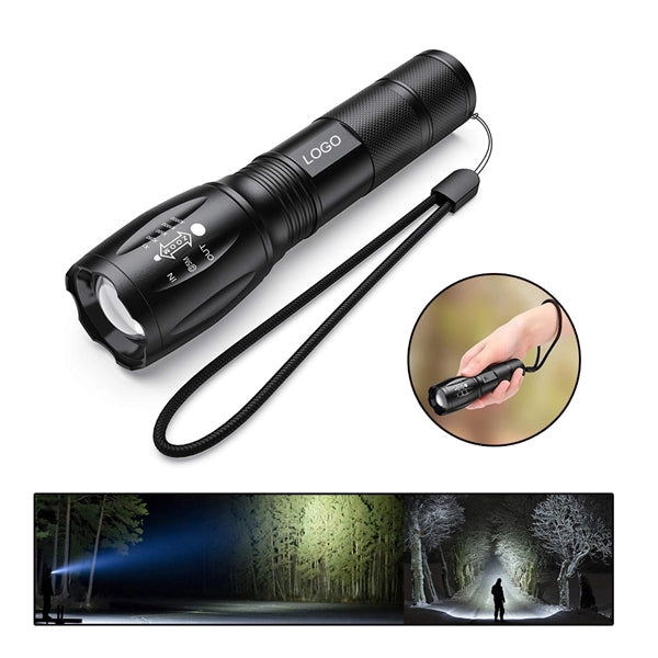 T6 LED Tactical Torch Zoomable Flashlight