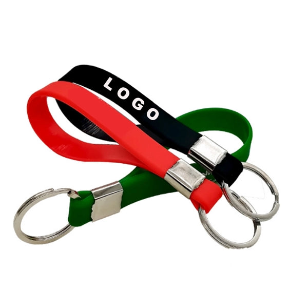 Printed Silicone Key Tag