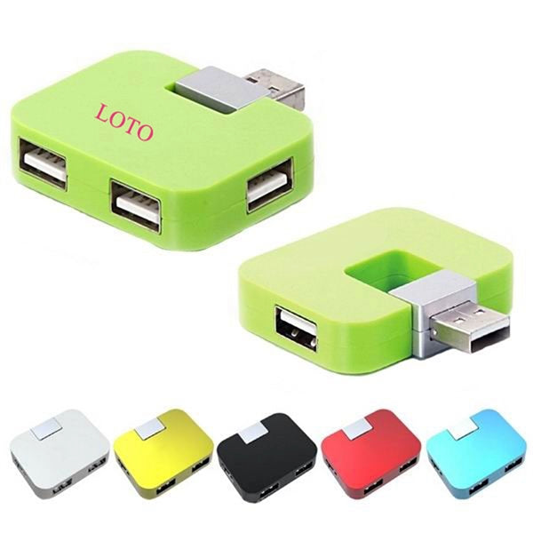 Rush service 4 Ports Cube USB Hub