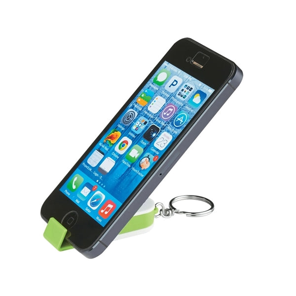 Screen Cleaner and Phone Stand Keychain