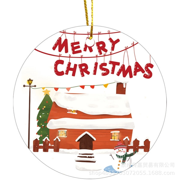 Christmas Ceramic Pendant