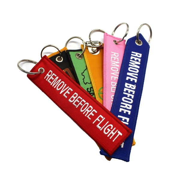 Embroidery Luggage Keychain