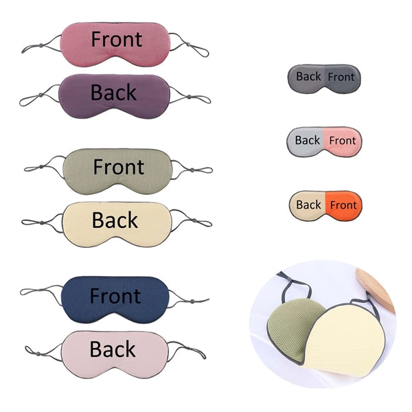 Full Color Cooling Sleep Eye Masks - Double Sides Use