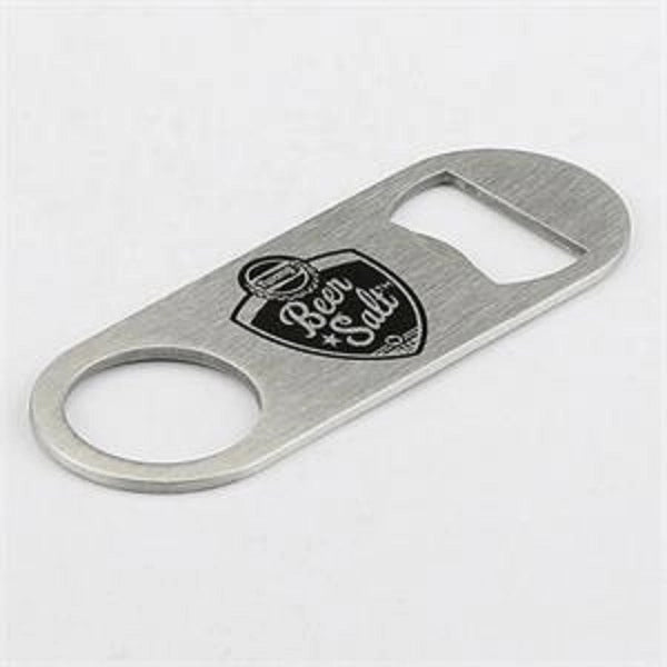 Short Paddle Style Stainless Steel Bottle Opener