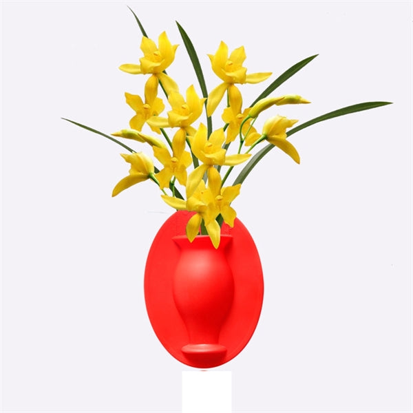 Flower Pot Silicone Sticky Vase
