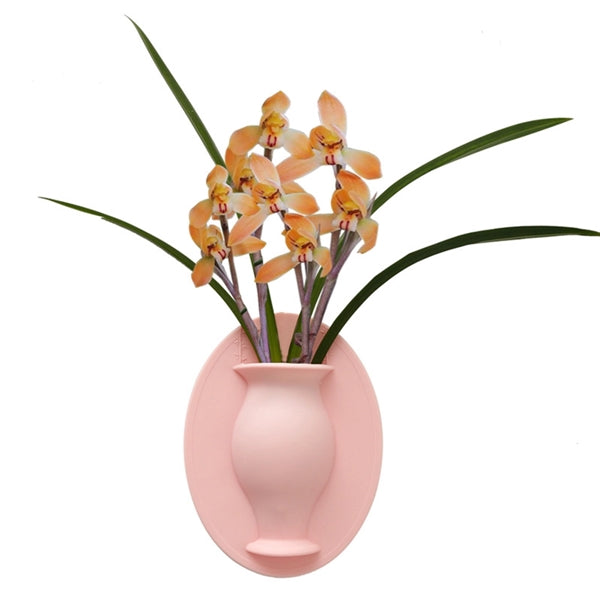 Flower Pot Silicone Sticky Vase