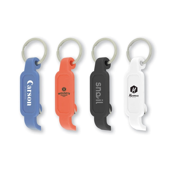 Full Color Bottle/Can Opener Key Ring