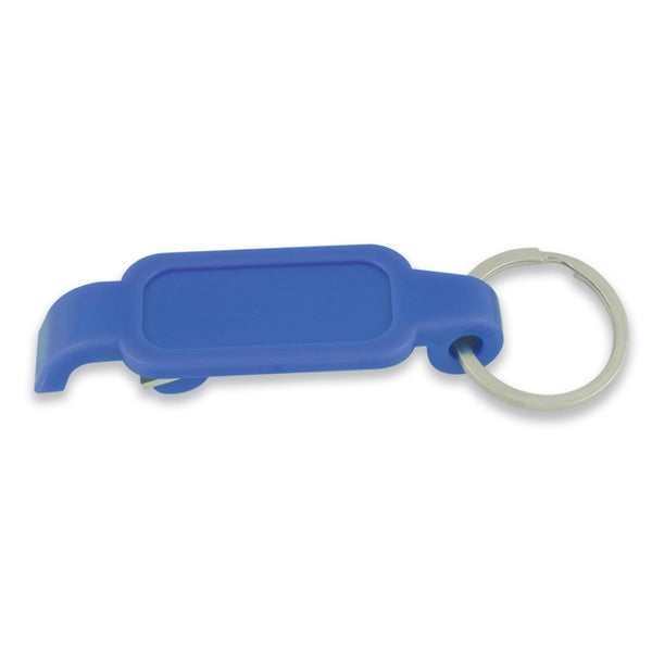 Full Color Bottle/Can Opener Key Ring