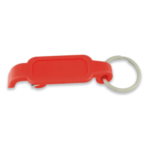 Full Color Bottle/Can Opener Key Ring
