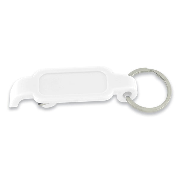 Full Color Bottle/Can Opener Key Ring